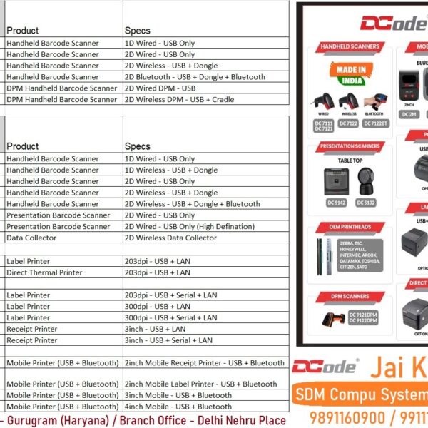TSC TE 244 BARCODE PRINTER